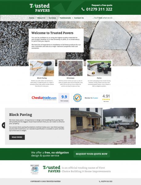 Trusted Pavers